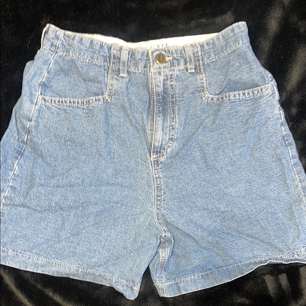 Riders by Lee Blue Jean Shorts High-Waisted Relaxed Fit